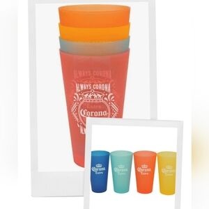 16 Corona Extra Multi Colored Cups